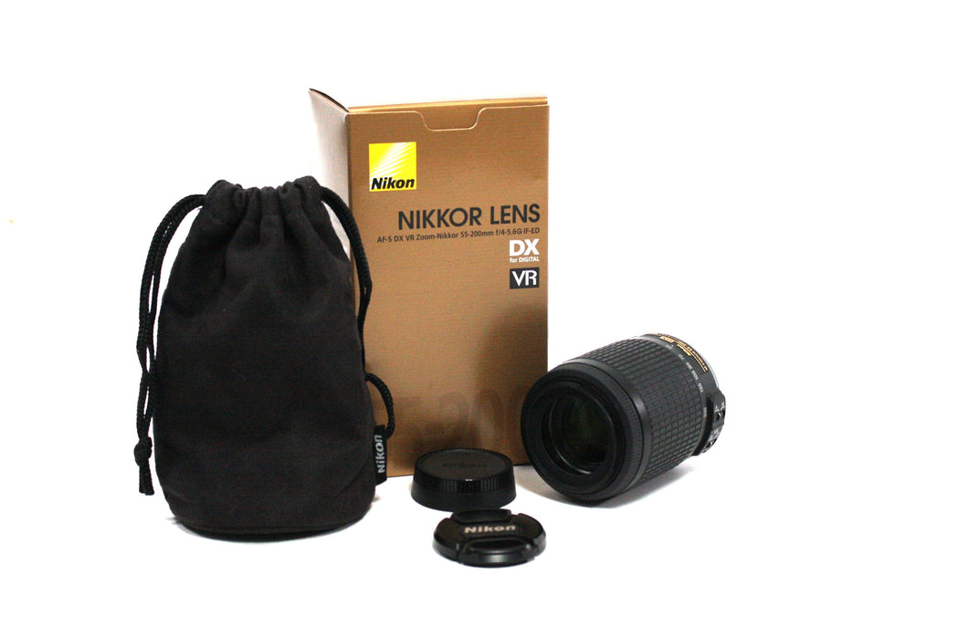 Nikon 55-200 f/4.5-5.6G IF-ED AF-S Lens for Nikon F Mount