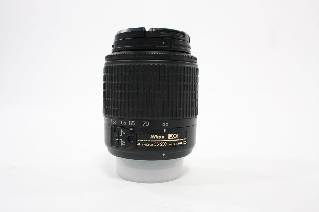 Nikon 55-200mm f/4-5.6 ED AF-S Lens for Nikon F Mount