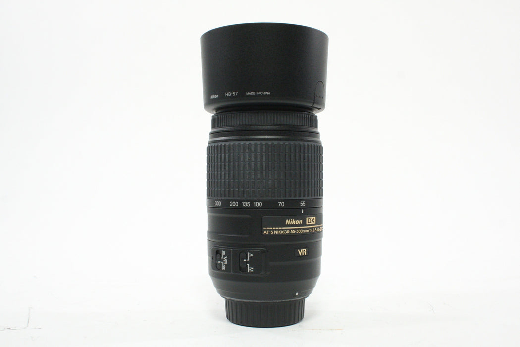 Nikon 55-300mm f/4.5-5.6G ED DX VR Lens for Nikon F Mount