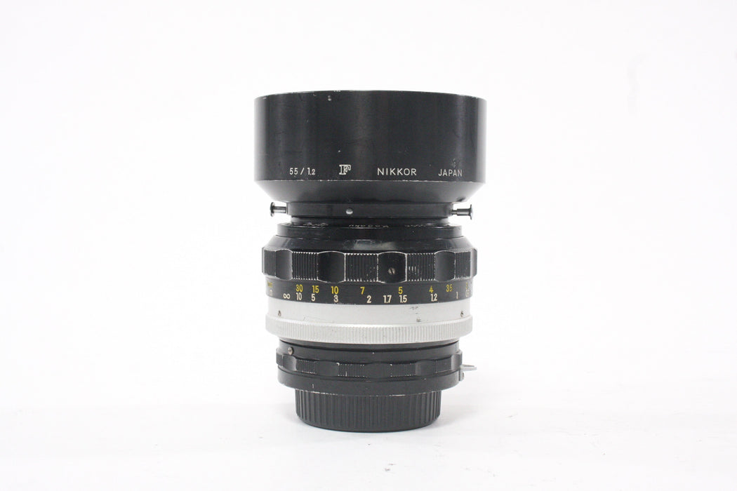 Nikon 55 f/1.2 Nikkor-S Non-AI Lens for Nikon F Mount
