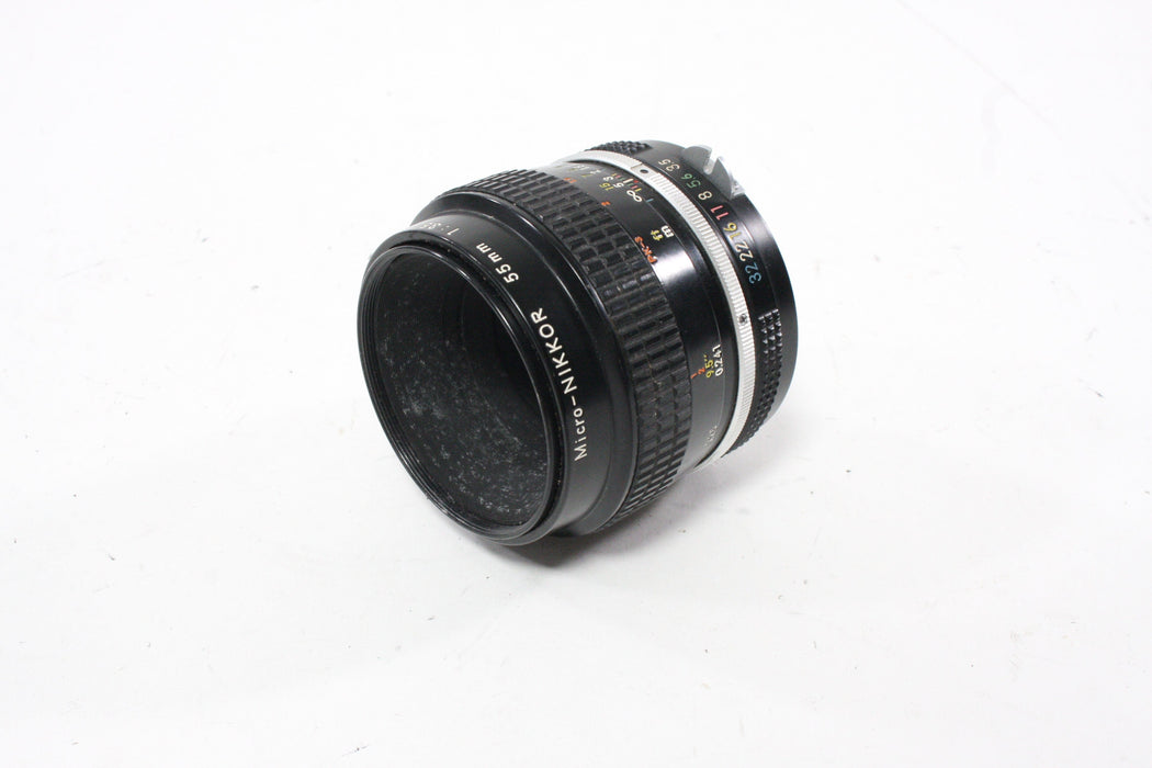 Nikon 55mm f/3.5 Micro-NIKKOR Non-AI Lens for Nikon F Mount