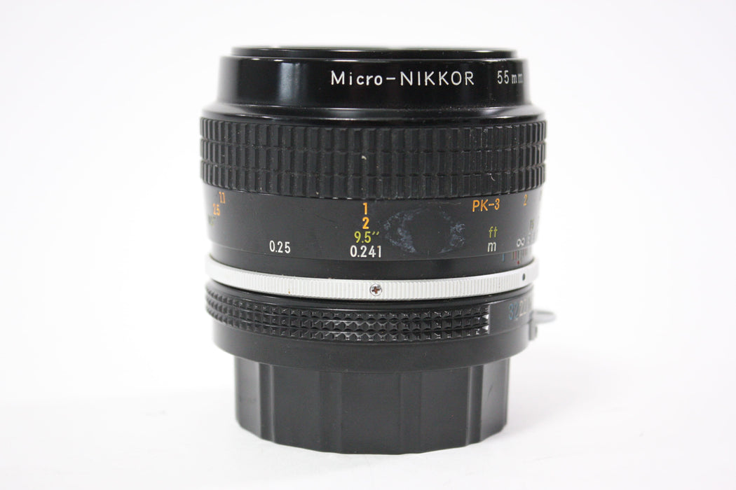 Nikon 55mm f/3.5 Micro-Nikkor Non-AI Lens for Nikon F Mount