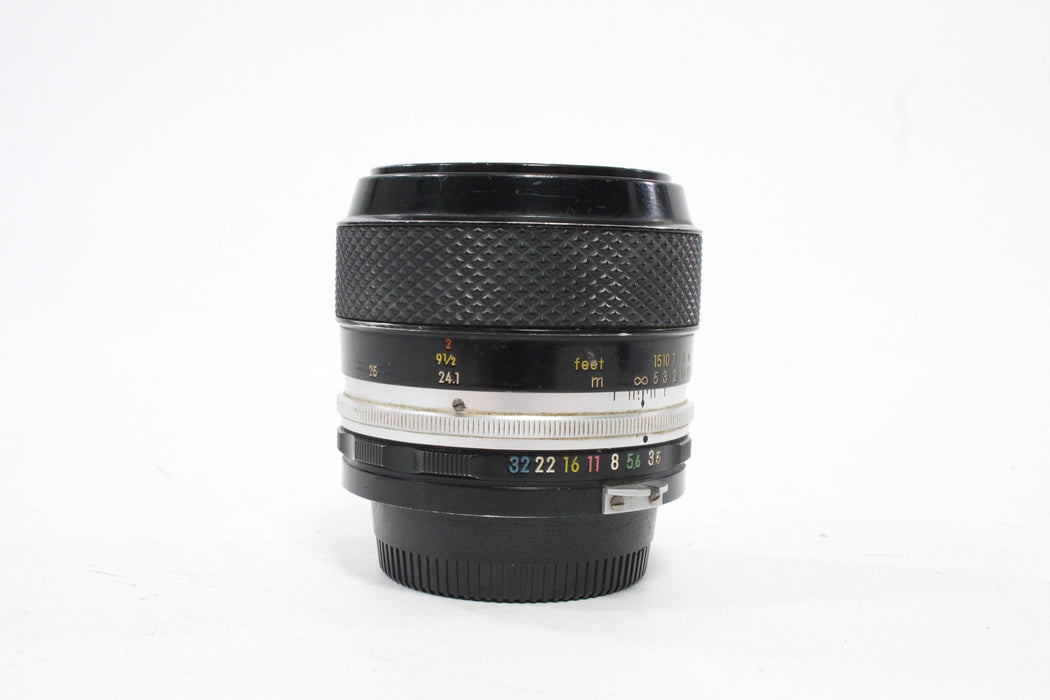 Nikon 55MM f3.5 Micro-Nikkor-P Non-AI Lens for Nikon F Mount AS-IS