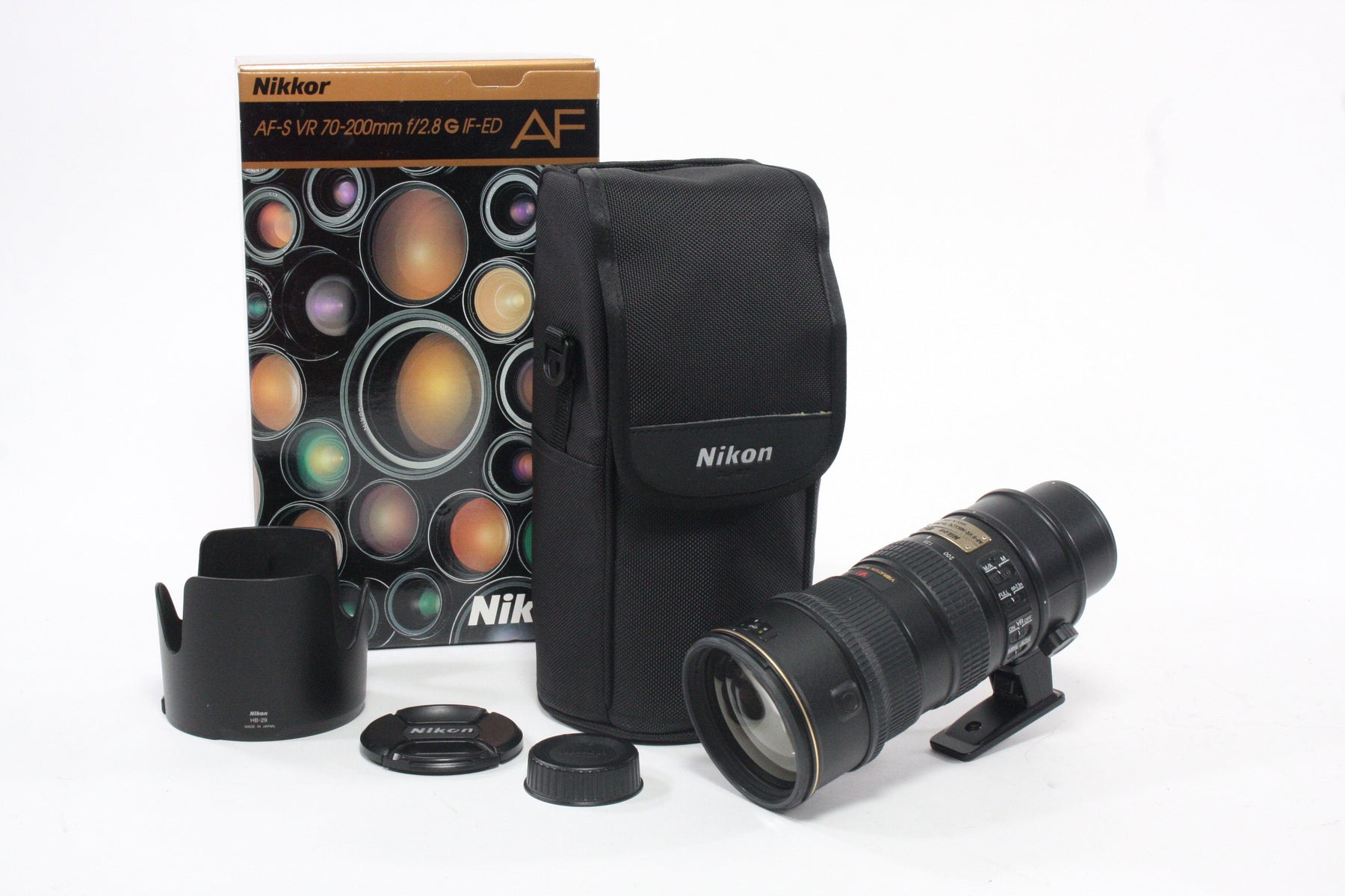Nikon 70-200mm f/2.8G AF-S VR ED Lens for Nikon F Mount AS-IS