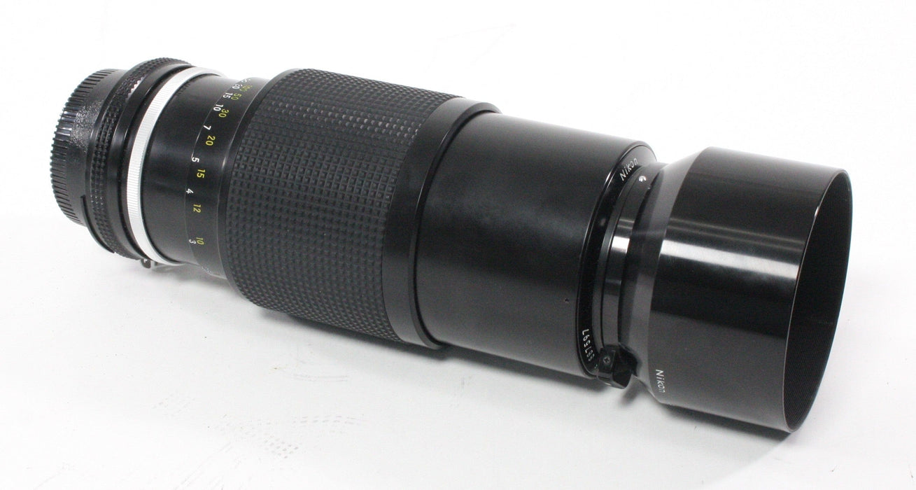 Nikon 80-200mm f/4.5 Ai for Nikon F Mount with HS-8 Hood