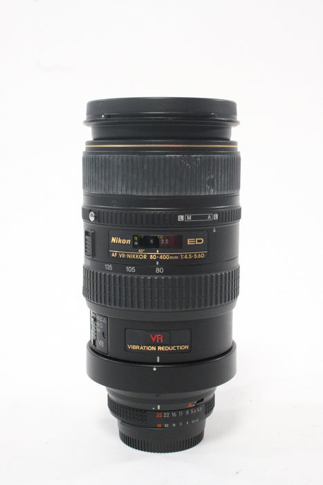 Nikon 80-400 f/4.5-5.6 D ED Lens for Nikon AF Mount