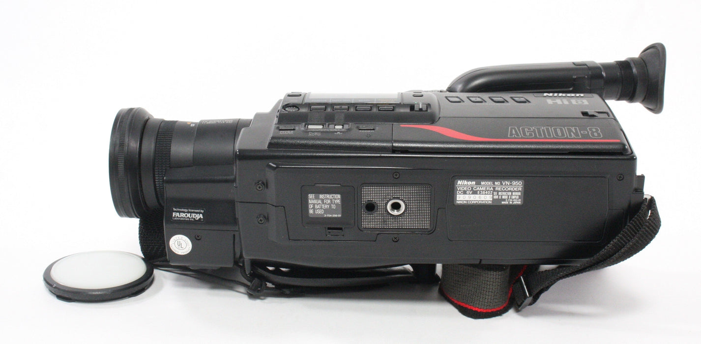 Nikon Action-8 Hi8 VN-950 Camcorder (Parts or Repair Only)