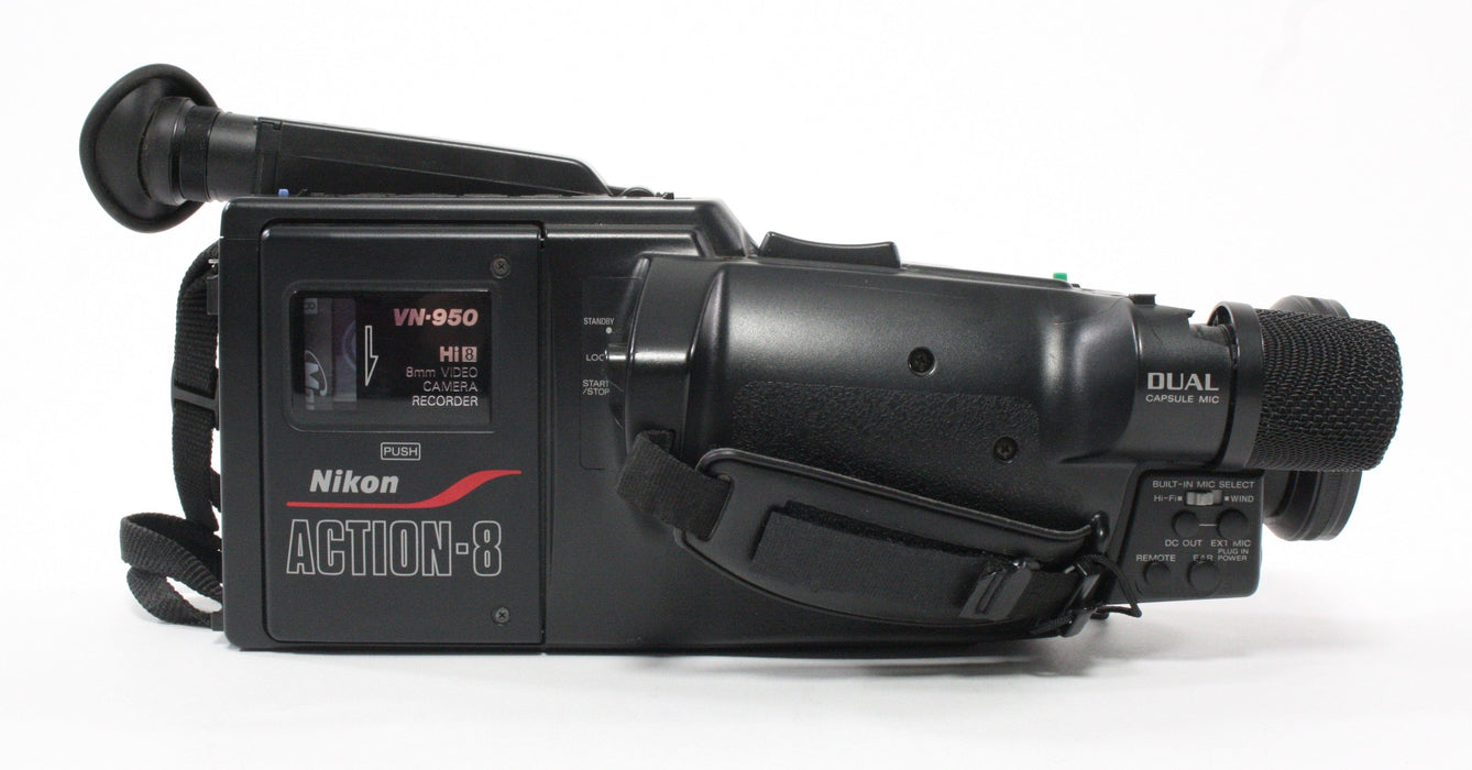 Nikon Action-8 Hi8 VN-950 Camcorder (Parts or Repair Only)