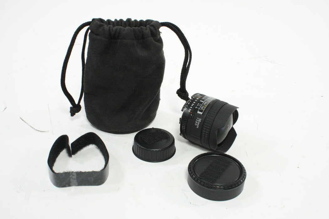 Nikon AF 16mm f/2.8 Fish-Eye Lens for Nikon F Mount