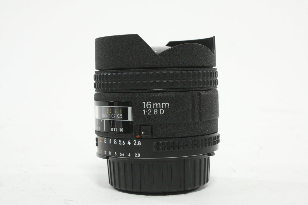 Nikon AF 16mm f/2.8 Fish-Eye Lens for Nikon F Mount