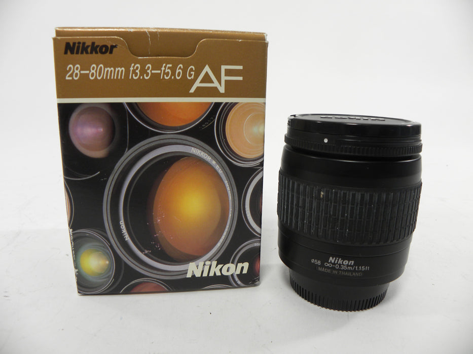 Nikon AF Nikkor 28-80mm f3.3-5.6G