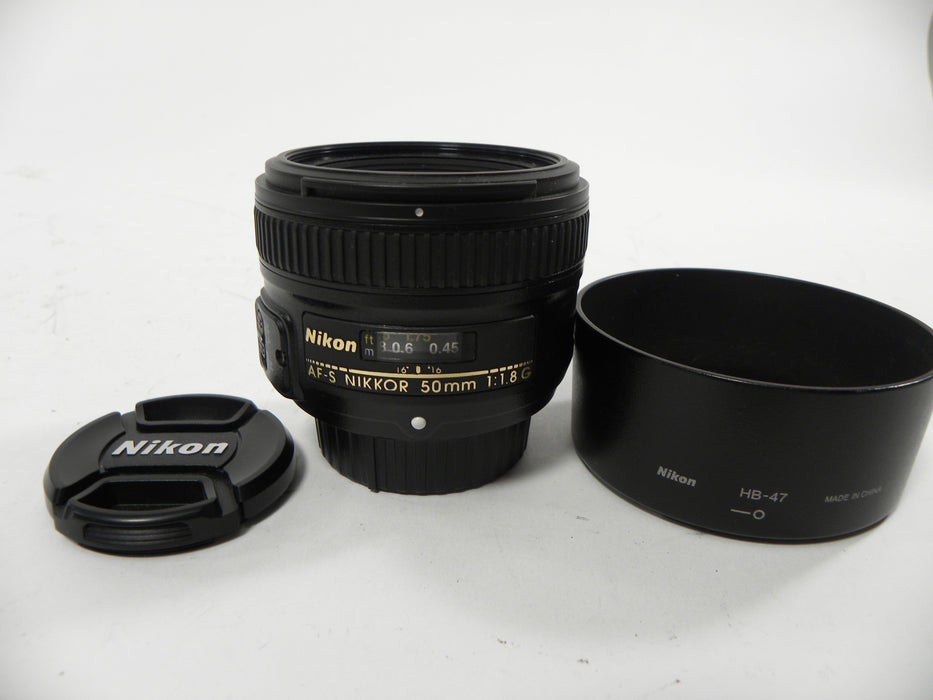Nikon AF-S Nikkor 50mm f1.8G lens