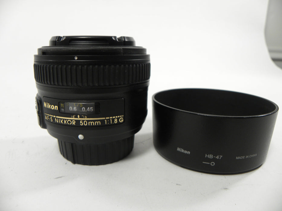 Nikon AF-S Nikkor 50mm f1.8G lens