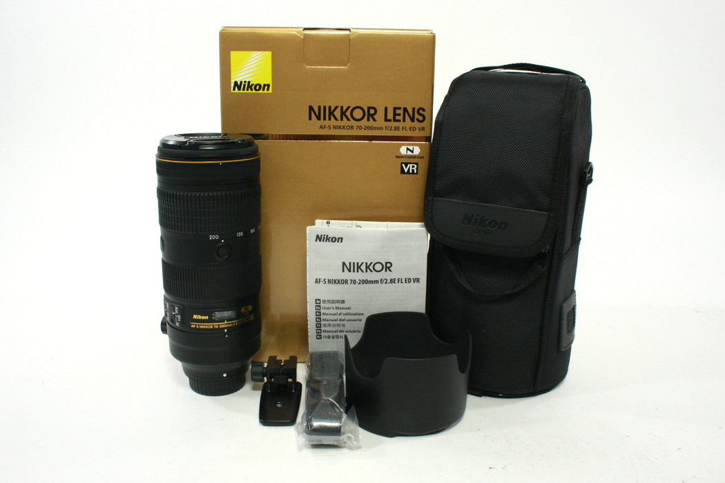 Nikon AF-S Nikkor 70-200mm f/2.8E FL ED VR Lens