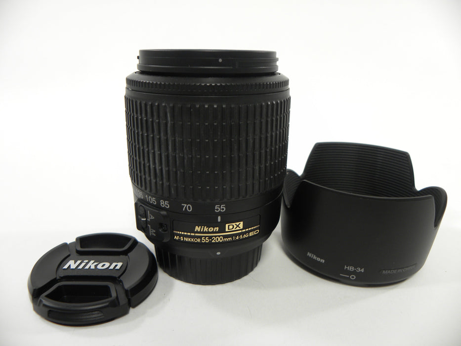 Nikon AF-S Nikkor DX ED 55-200 f4-5.6G