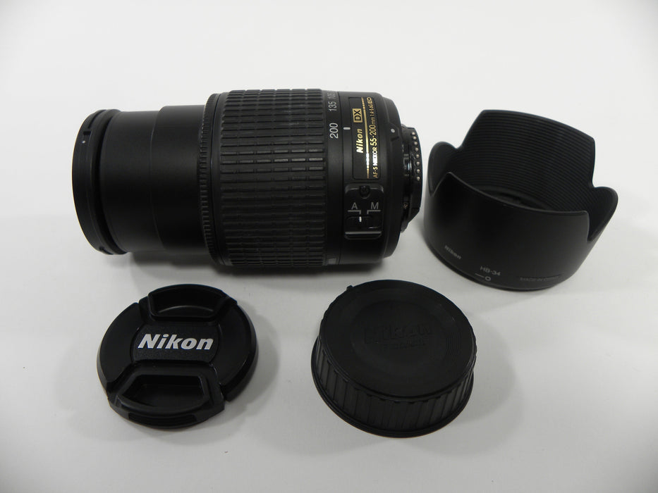 Nikon AF-S Nikkor DX ED 55-200 f4-5.6G
