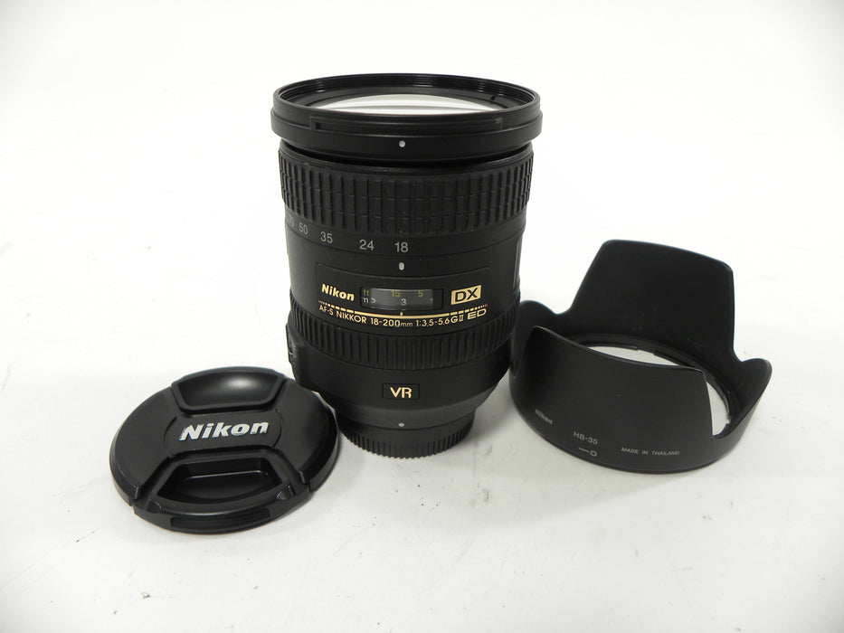 Nikon AF-S Nikkor DX VR ED IF 18-200mm f3.5-5.6G II