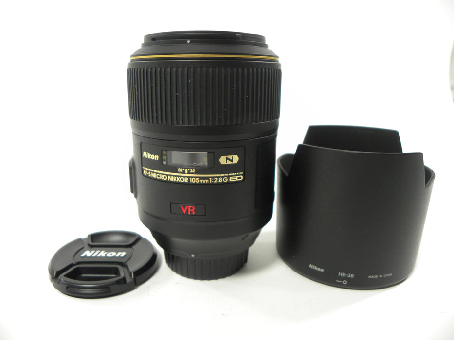 Nikon AF-S Nikkor N 105mm f2.8 G ED IF VR Micro