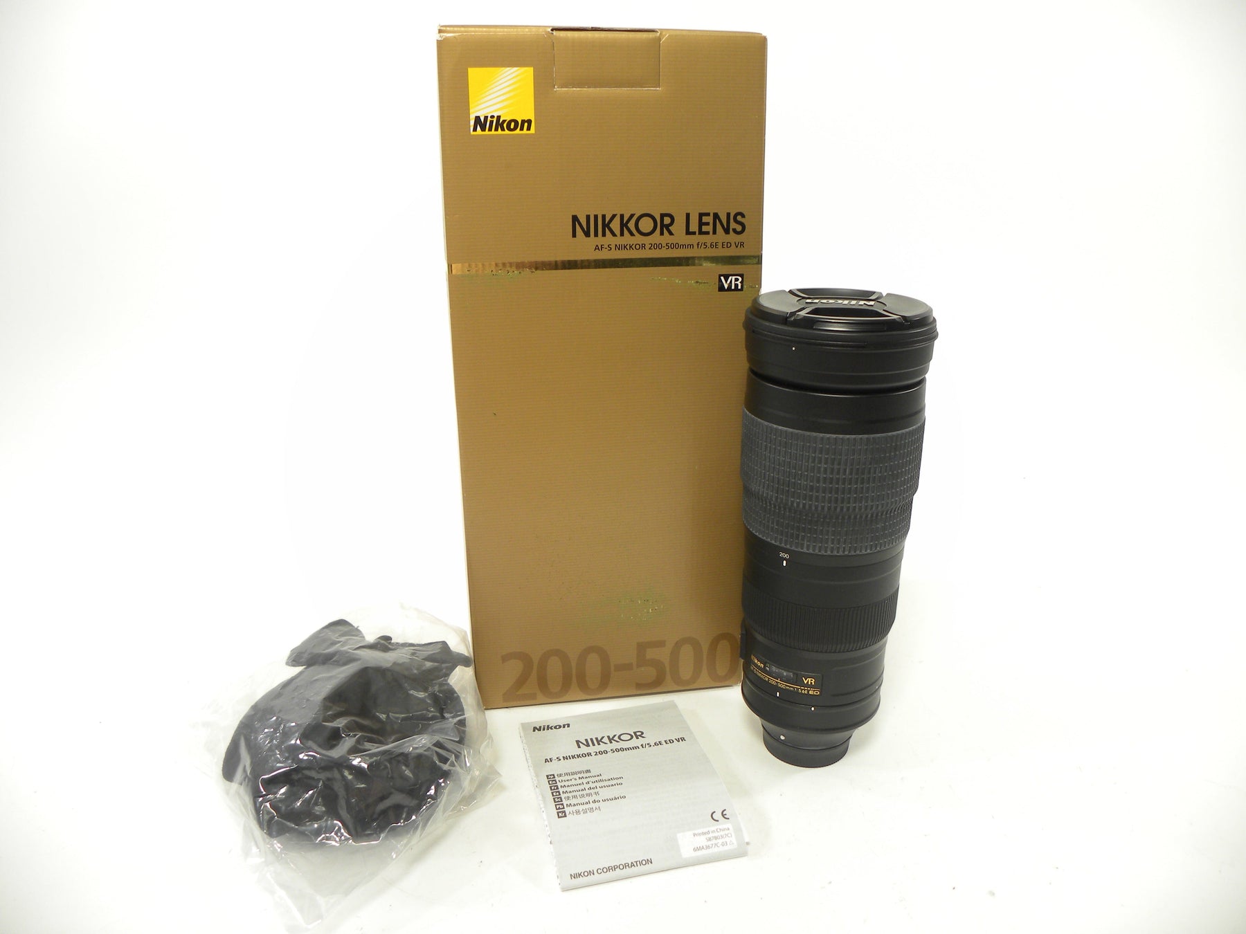 Nikon AF-S Nikkor VR ED IF 200-500mm  f5.6E