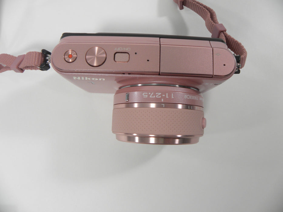 Nikon Coolpix 1 S1 10.1mp Digital Mirrorless w/11-27.5  f3.5-5.6 lens (Pink)