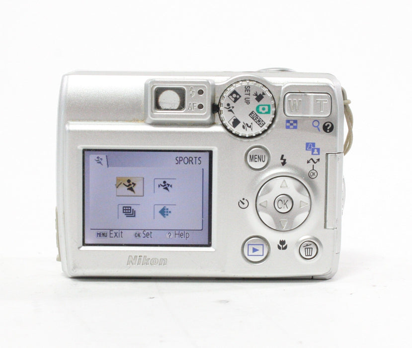 Nikon Coolpix E4600 Digital Camera 3x Zoom 4.0mp