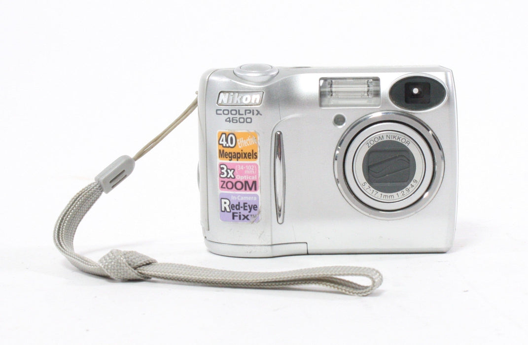 Nikon Coolpix E4600 Digital Camera 3x Zoom 4.0mp