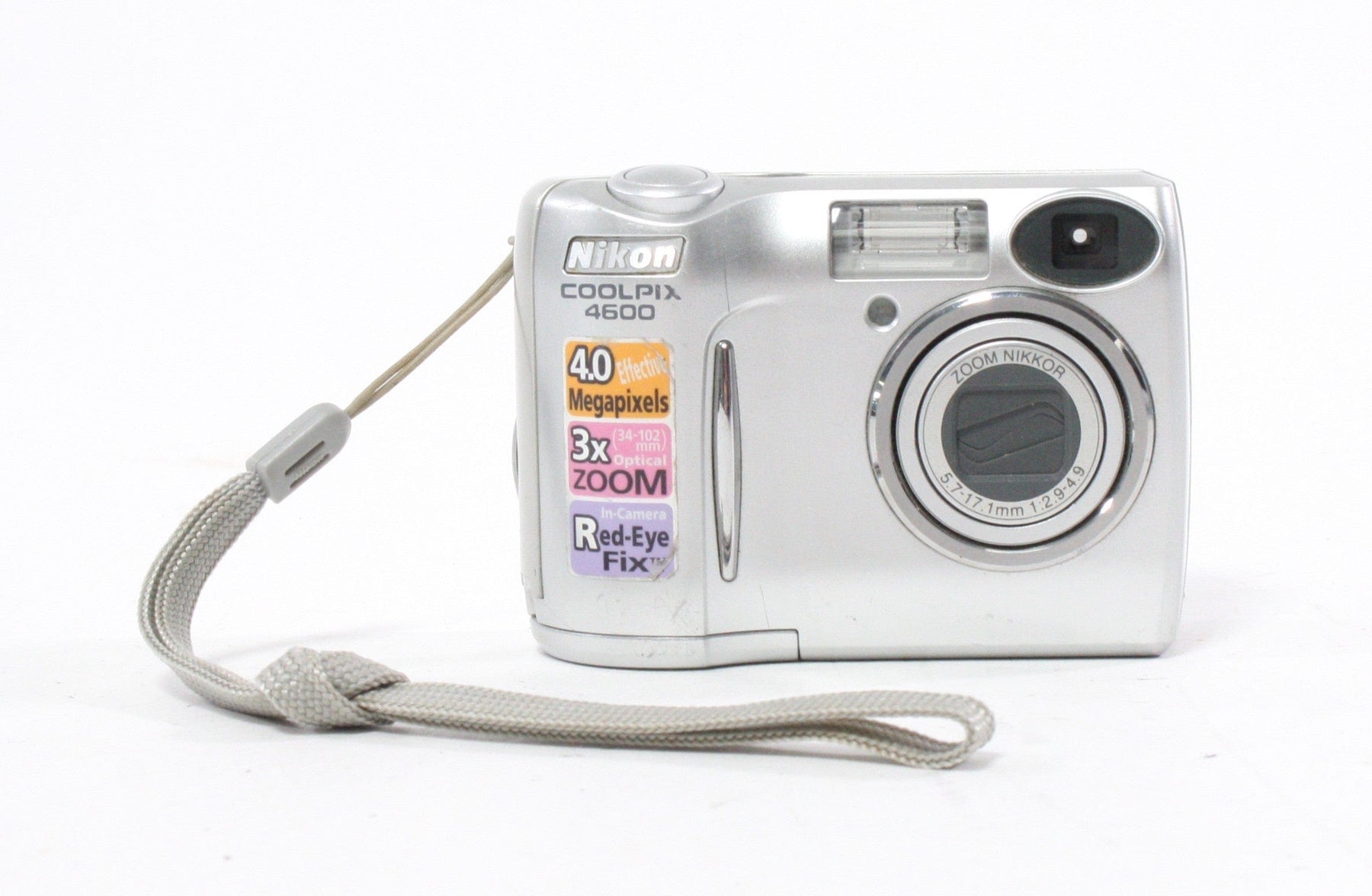 Nikon Coolpix E4600 Digital Camera 3x Zoom 4.0mp