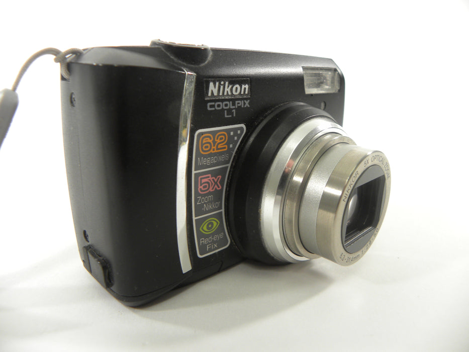 Nikon Coolpix L1 6.2mp Digital Camera (Black)