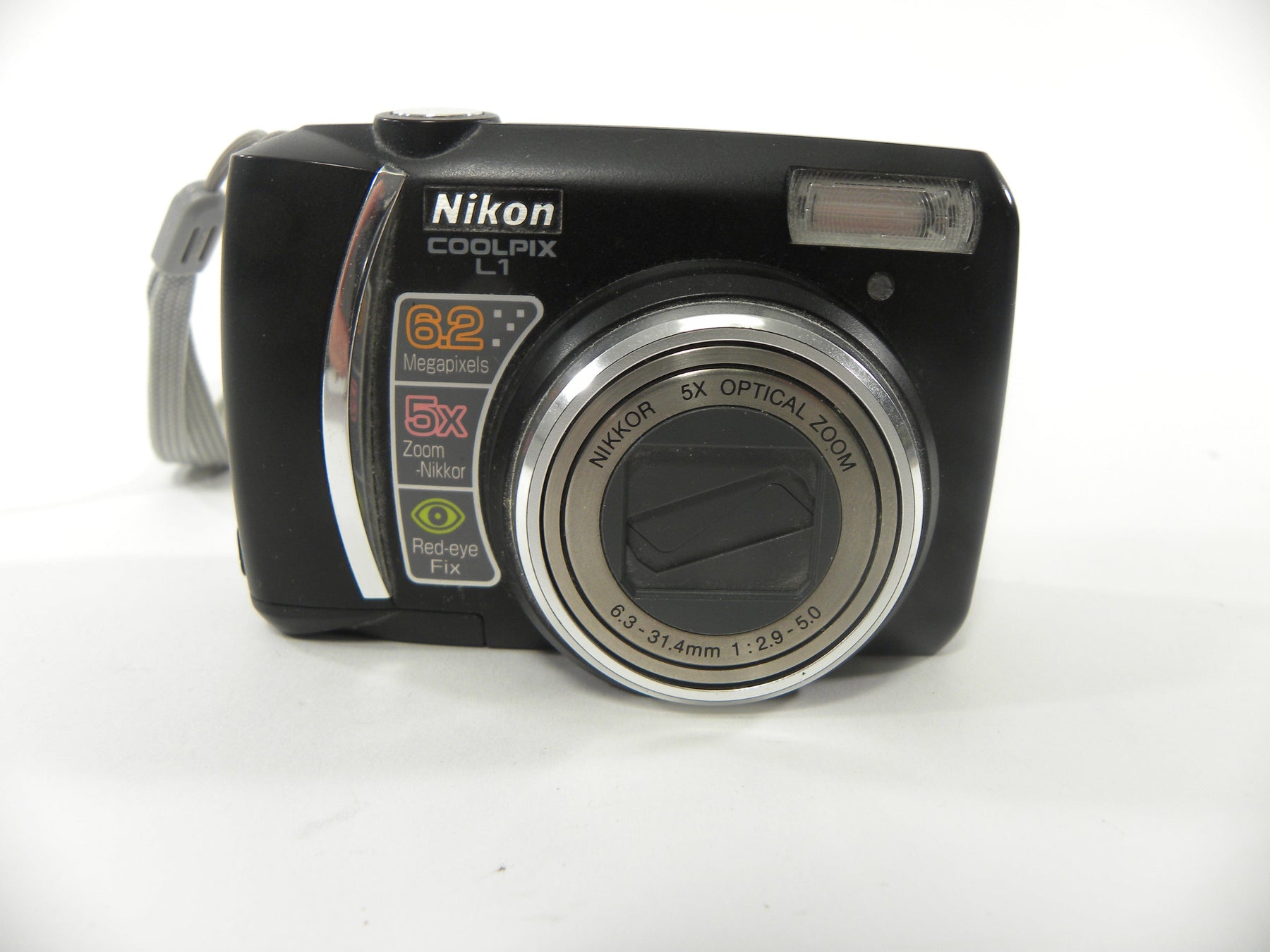 Nikon Coolpix L1 6.2mp Digital Camera (Black)
