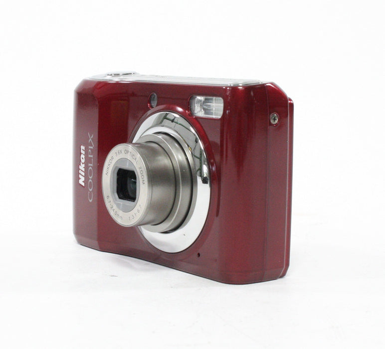 Nikon Coolpix L20 Digital Camera 5x Zoom 14.0mp (Red)