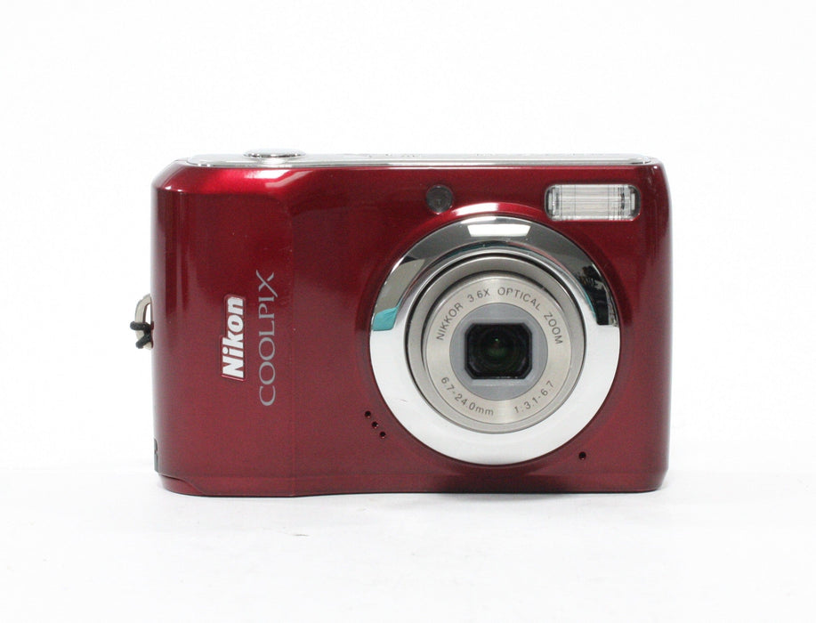 Nikon Coolpix L20 Digital Camera 5x Zoom 14.0mp (Red)