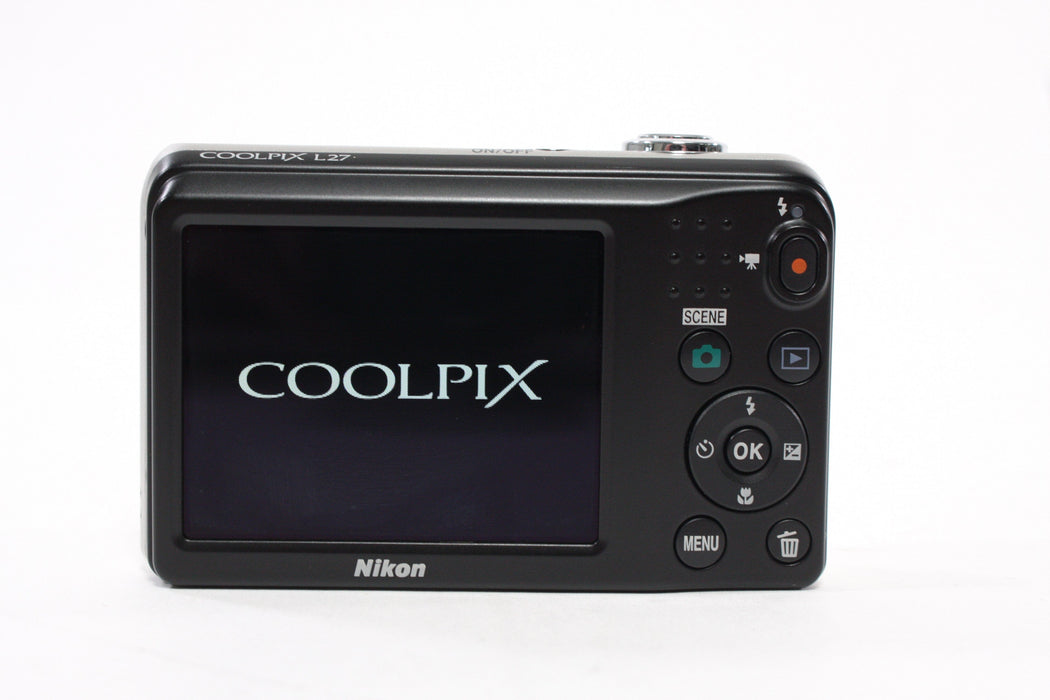 Nikon Coolpix L27 Digital Point-and-Shoot Camera 5x Zoom 16.1mp