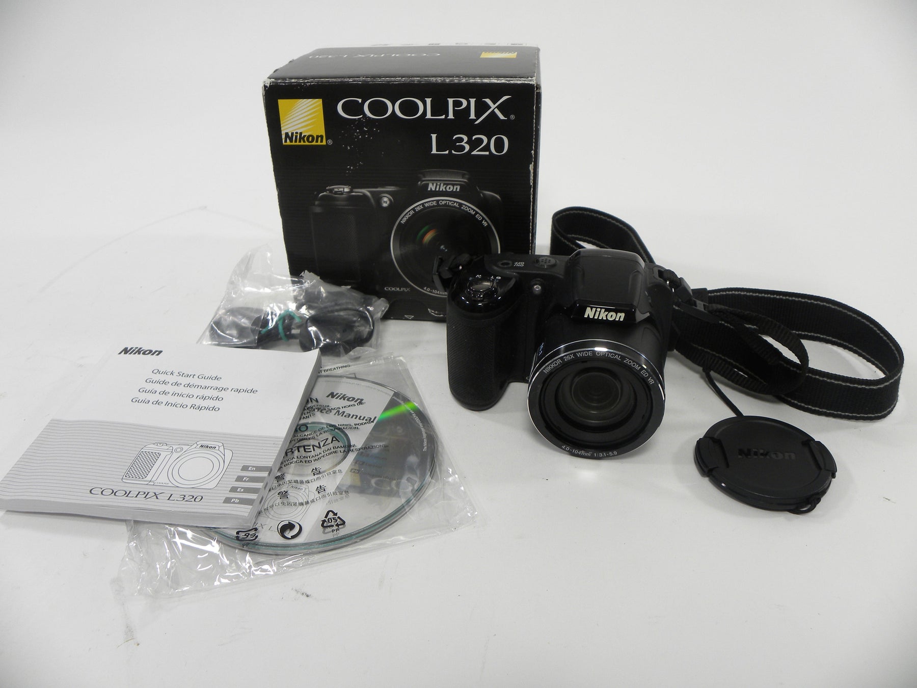 Nikon Coolpix L320 16.1mp Digital Camera