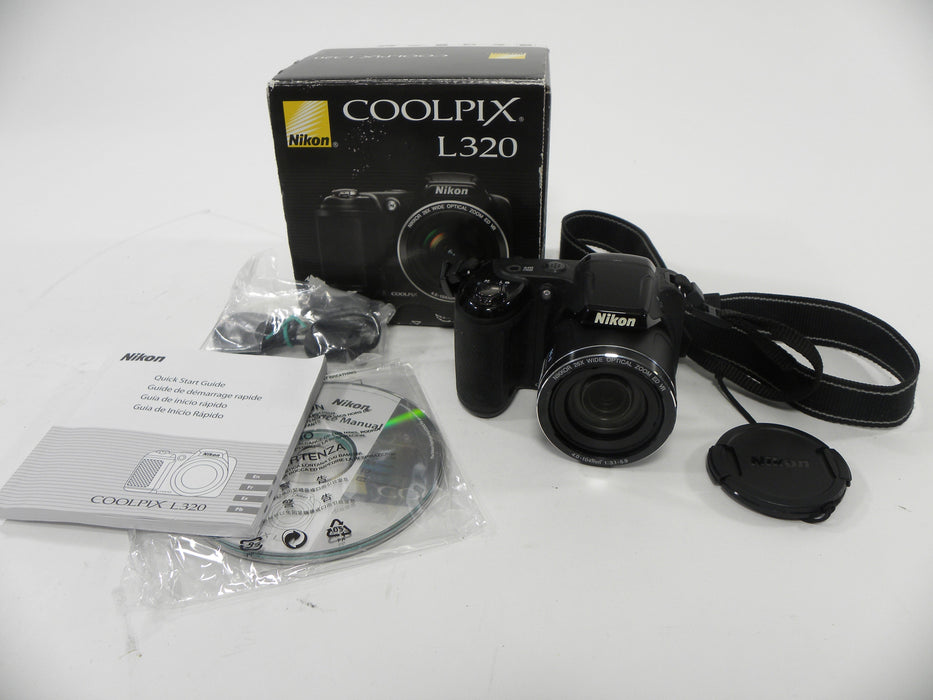 Nikon Coolpix L320 16.1mp Digital Camera