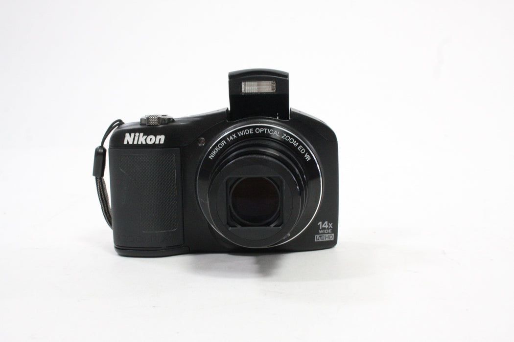 Nikon CoolPix L610 Point-and-Shoot Digital Camera 14x Zoom 16mp