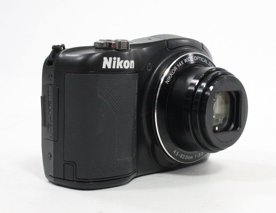 Nikon CoolPix L610 Point-and-Shoot Digital Camera 14x Zoom 16mp