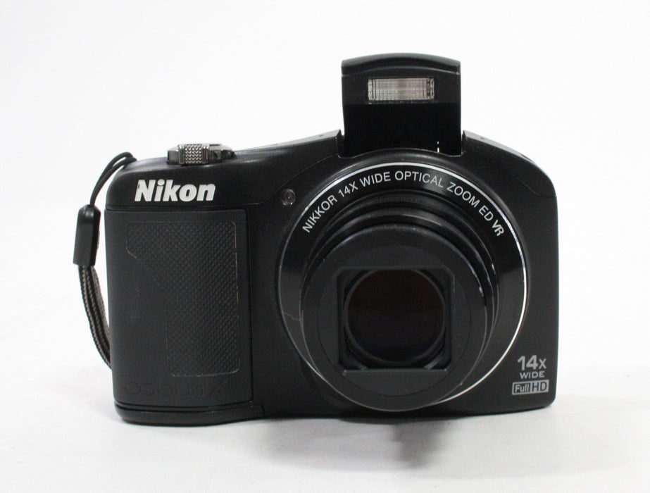 Nikon CoolPix L610 Point-and-Shoot Digital Camera 14x Zoom 16mp