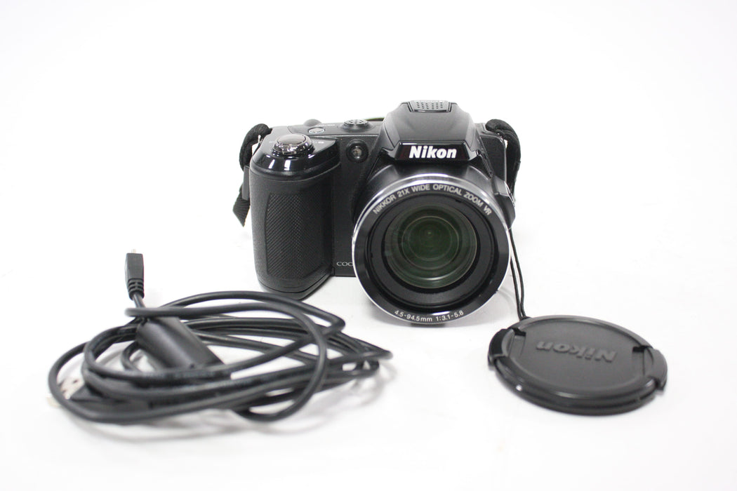 Nikon Coolpix LI20 Digital Point and Shoot Camera 21x Zoom 14.1mp