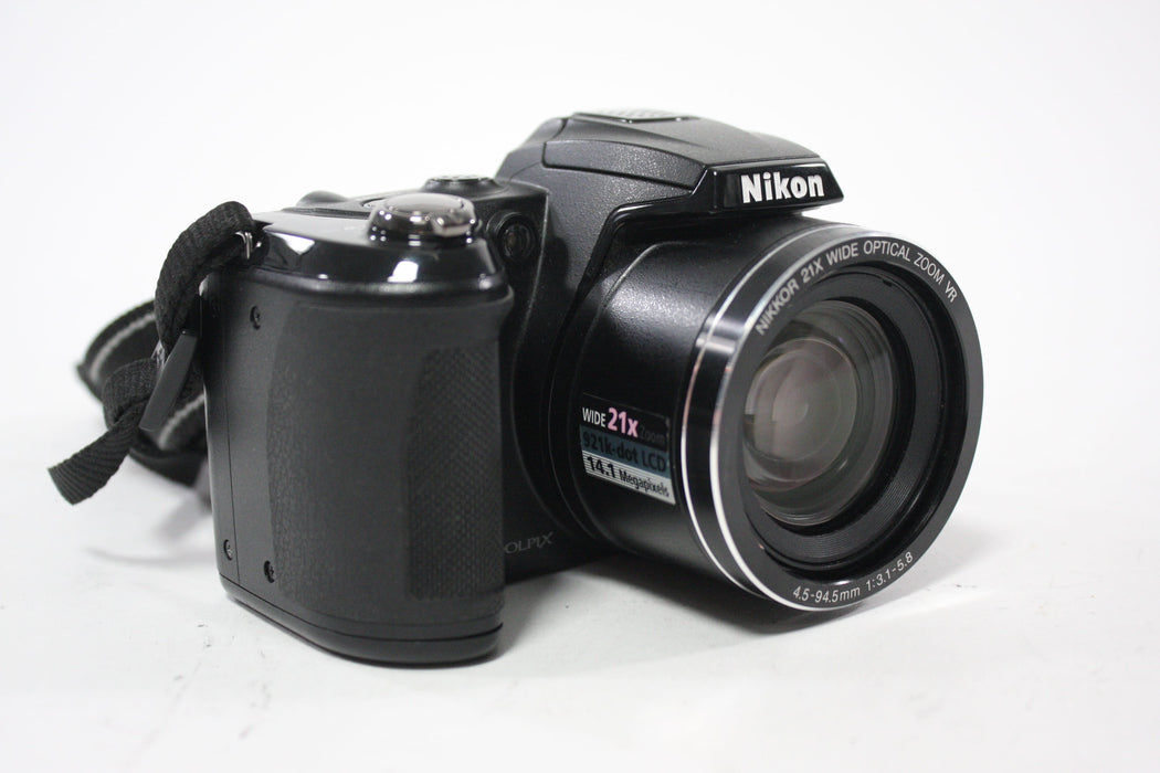 Nikon Coolpix LI20 Digital Point and Shoot Camera 21x Zoom 14.1mp