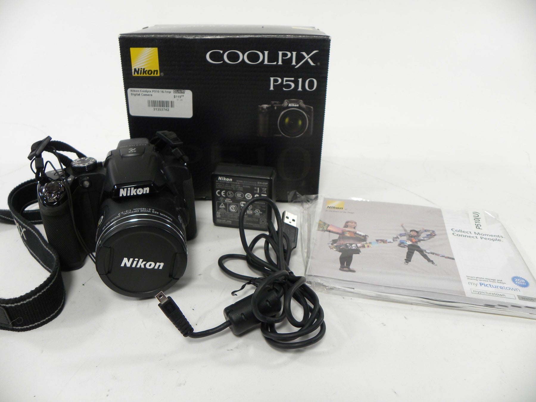 Nikon Coolpix P510 16.1mp Digital Camera