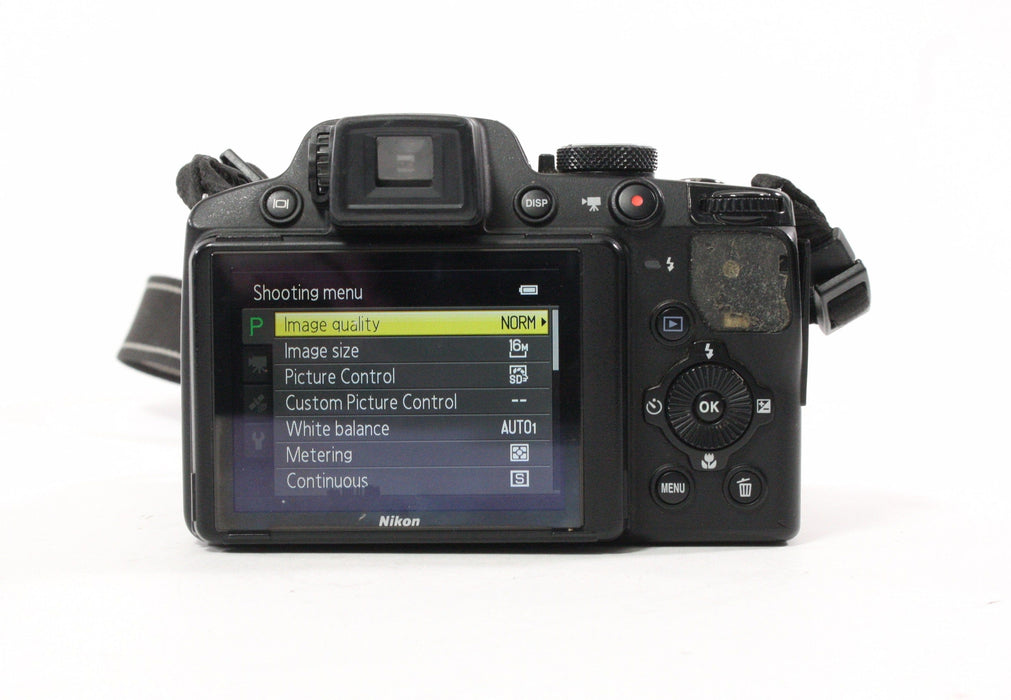 Nikon Coolpix P510 Digital Camera with 4.3-10mm f/3-5.6 42x Zoom 3.0mp (AS-IS)