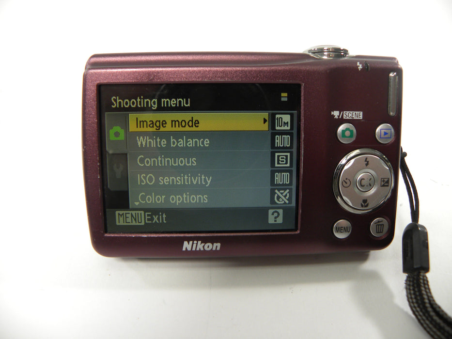 Nikon Coolpix S220 10.0mp Digital Camera (plum)