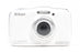 Nikon Coolpix S33 Waterproof Digital Camera (White)