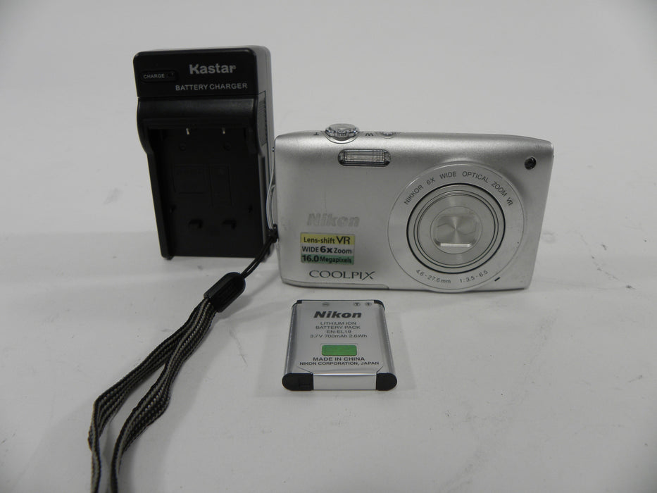 Nikon Coolpix S3300 16.0mp Digital Camera