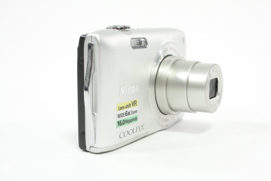 Nikon Coolpix S3300 Digital Point-and-Shoot 6x Zoom 16.0mp