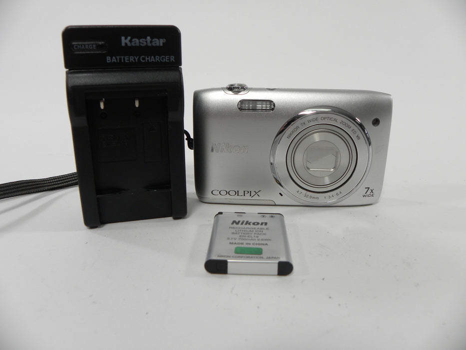 Nikon Coolpix S3500 20.0mp Digital Camera