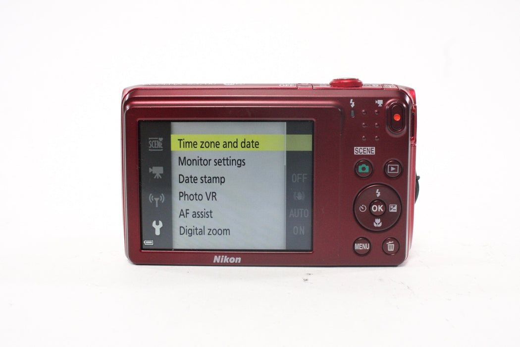 Nikon Coolpix S3700 Digital Point-and-Shoot Camera 30x Zoom 16.0mp