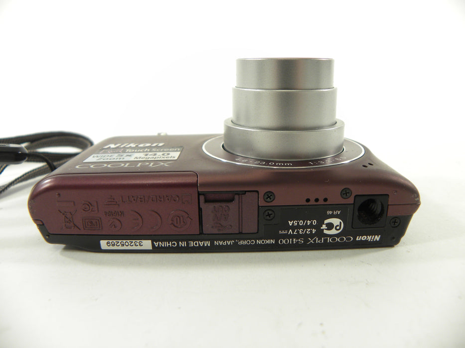Nikon Coolpix S4100 14.0mp Digital Camera (Purple)