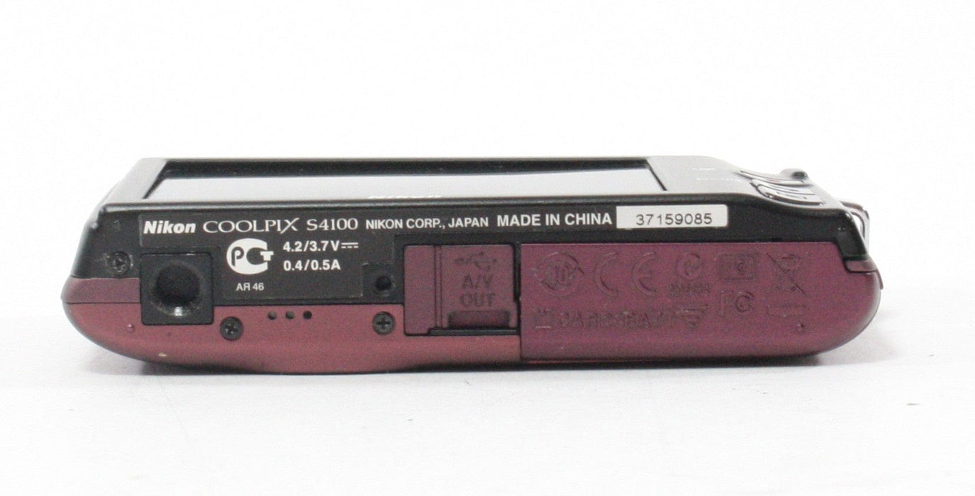 Nikon Coolpix S4100 5x Zoom 14mp  (Purple)