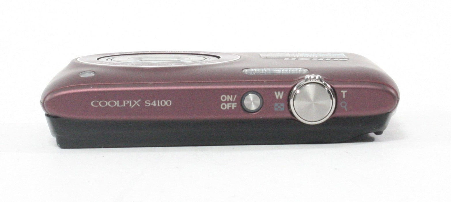 Nikon Coolpix S4100 5x Zoom 14mp  (Purple)